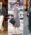 灰色大衣简单易学3个搭配技巧，好看时髦，冬季这样穿回头率超高