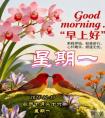 周一早安图片-一声早安，全家平安。一声祝福，全家幸福